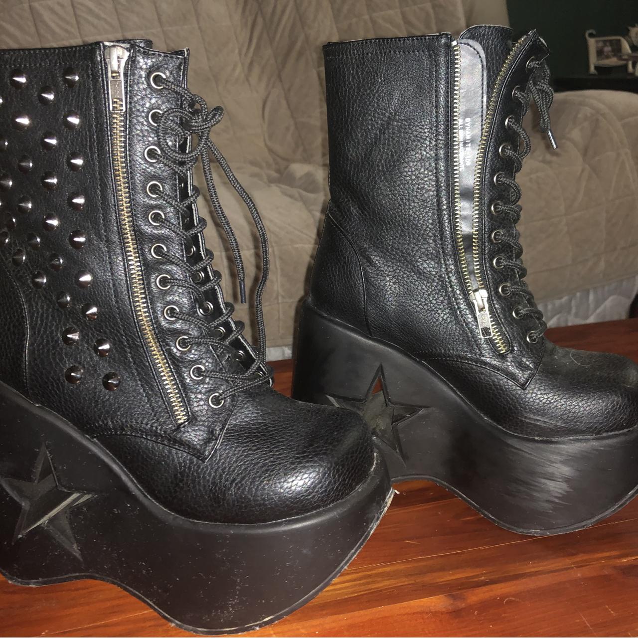 Ankle Boot Demonia Inch Platforms Demonia STACK-201 Platform Shoes