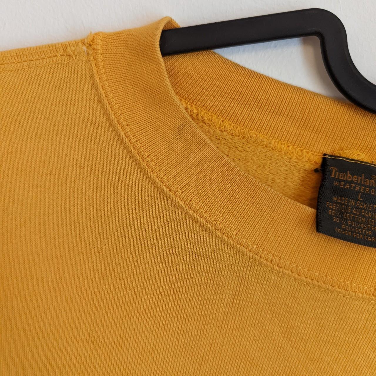 Timberland Men's Yellow Sweatshirt | Depop