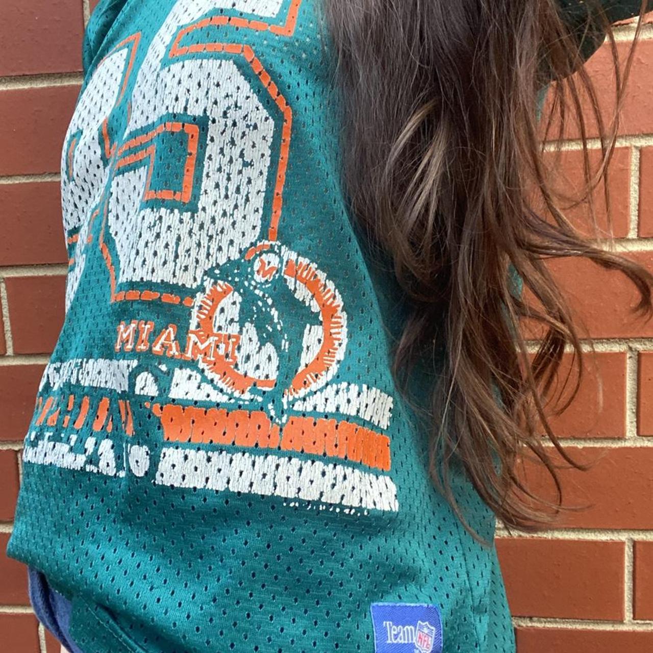 Miami Dolphins jersey 🖤size: S-M Length from back... - Depop