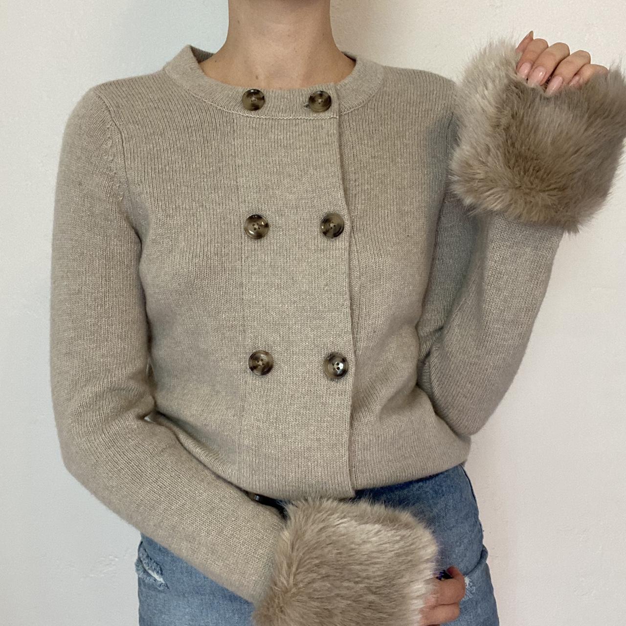 Faux 2024 cashmere sweater