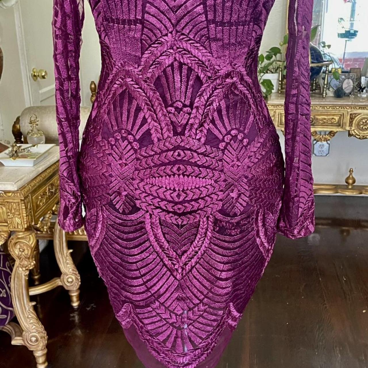 SOLD!!The Purple dress is transparent and has a... - Depop