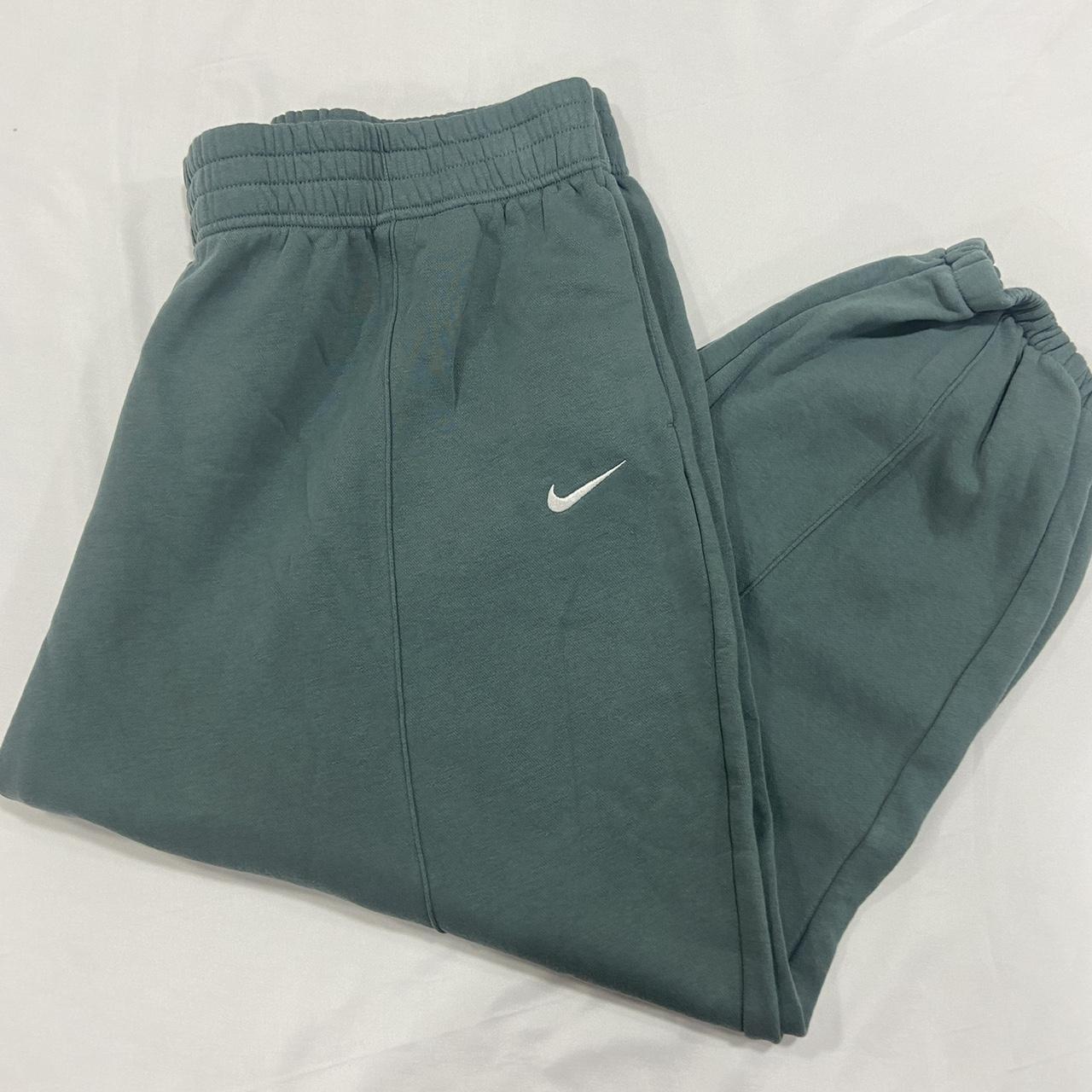 Plus size Nike mini swoosh oversized joggers in Navy... Depop