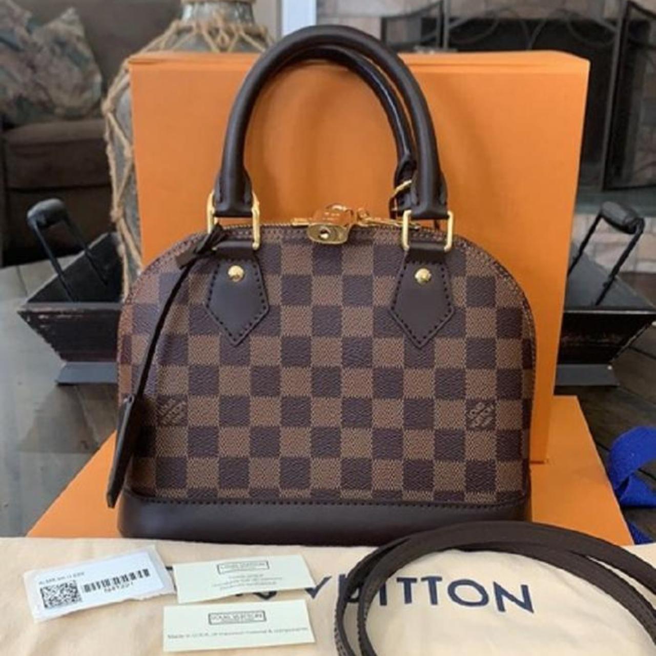 used louis vuitton alma bag