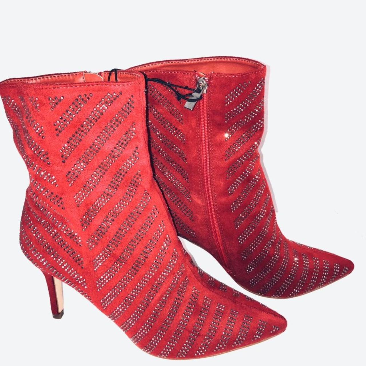 Rue 21 sales red boots