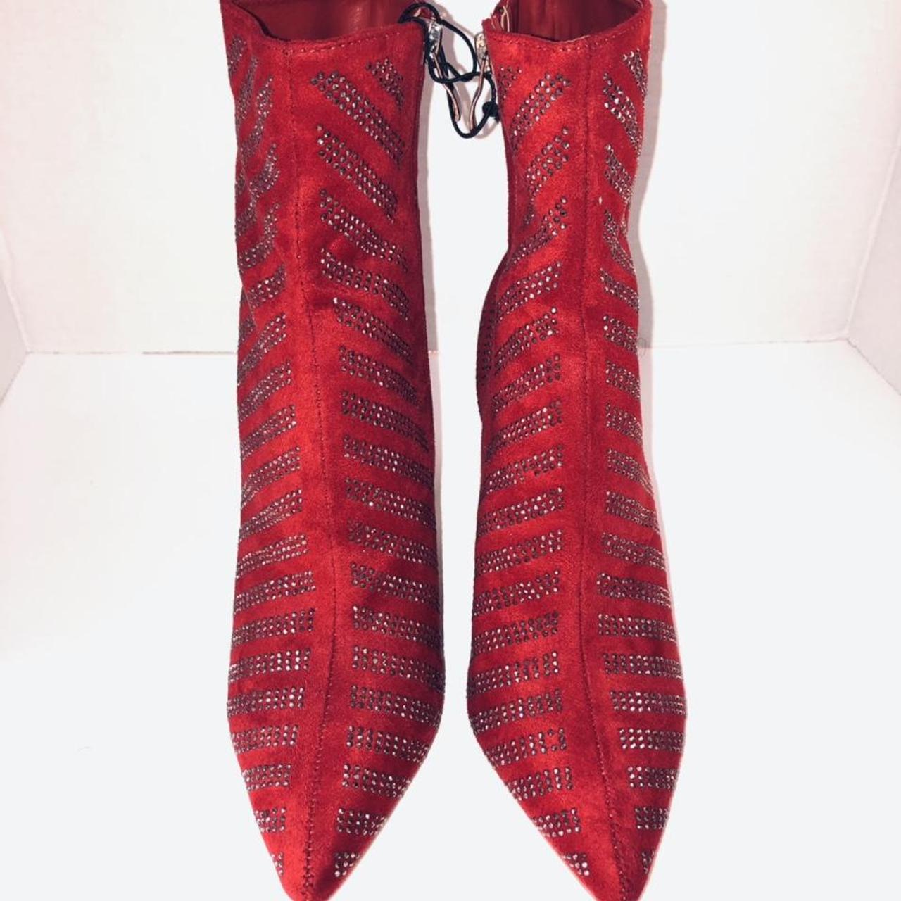 Rue 21 2025 red boots