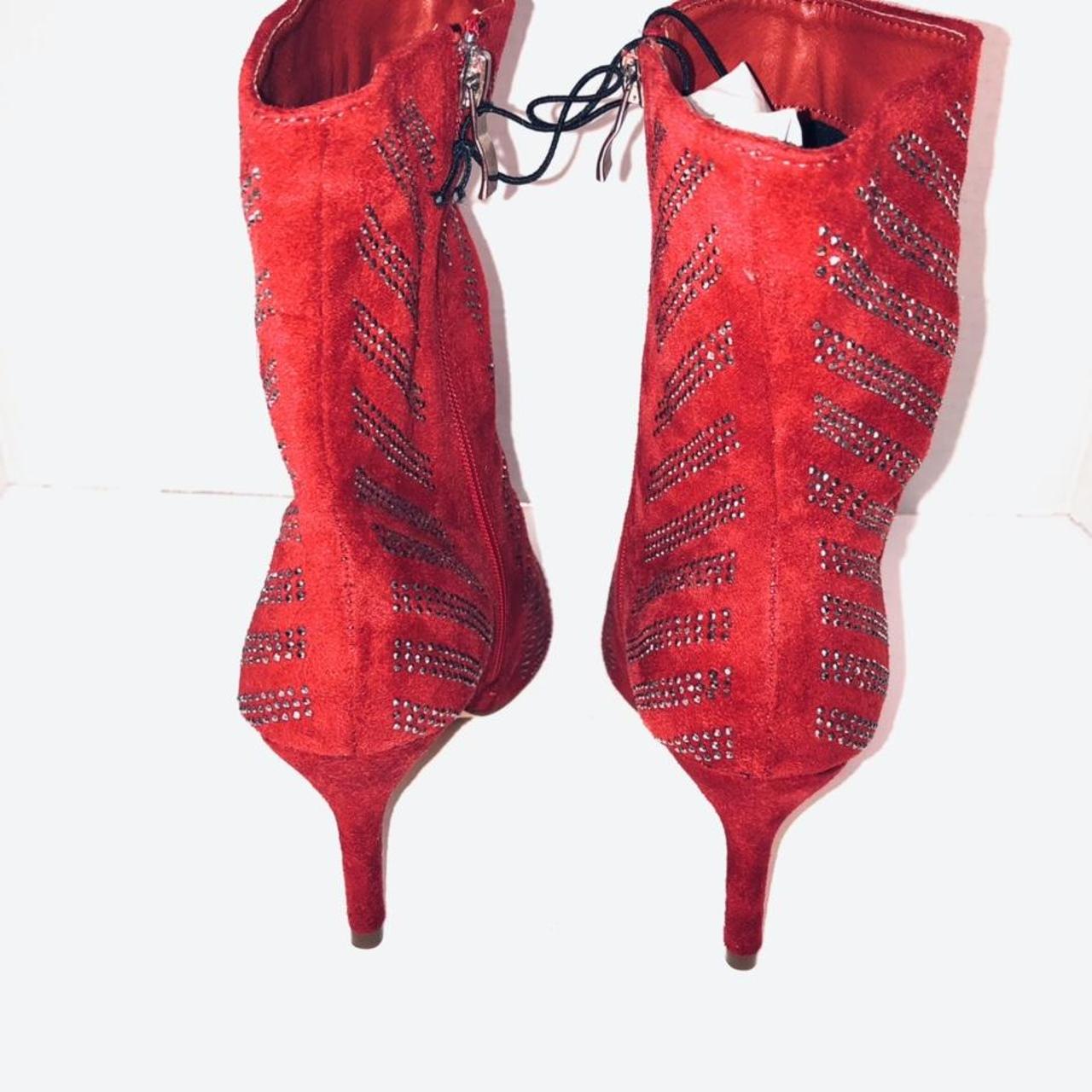 Rue 21 2025 red boots