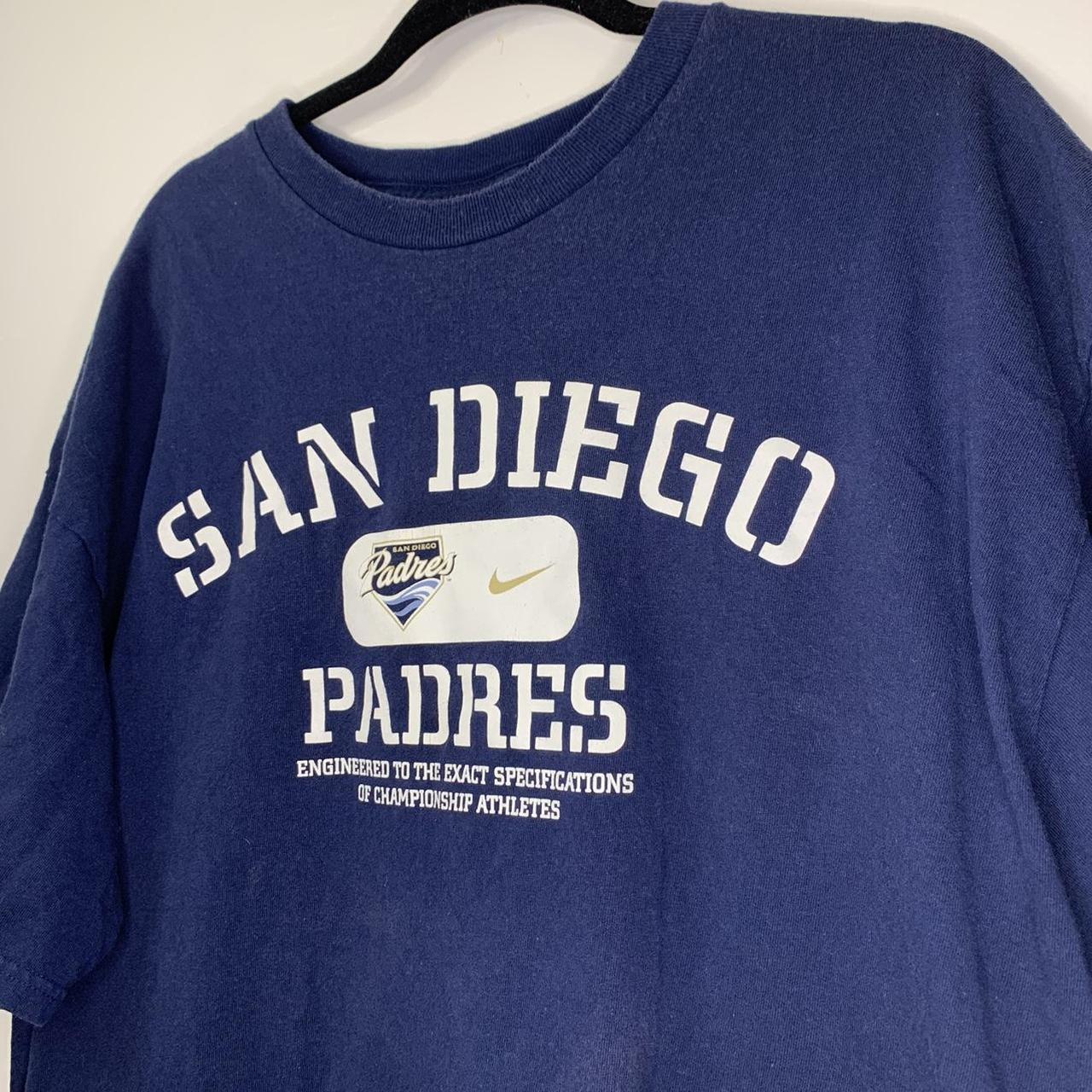 Vintage San Diego padres shirt Piazza size small - Depop