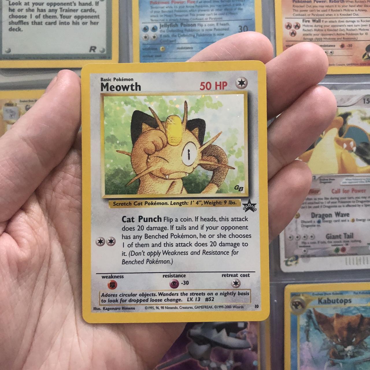 Meowth 🐱 (Game Boy) Promo . . . Thank you @mintly_collectables