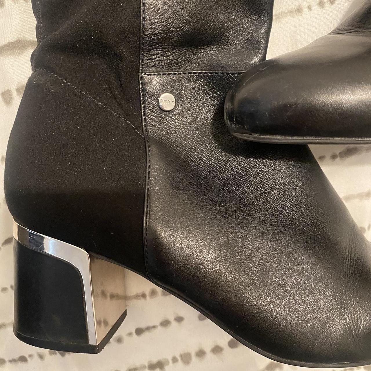 Dkny thigh high boots , Size 9 Have been worn but... - Depop