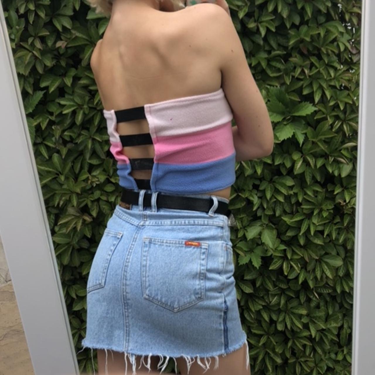 Handmade boob tube / bandeau top made