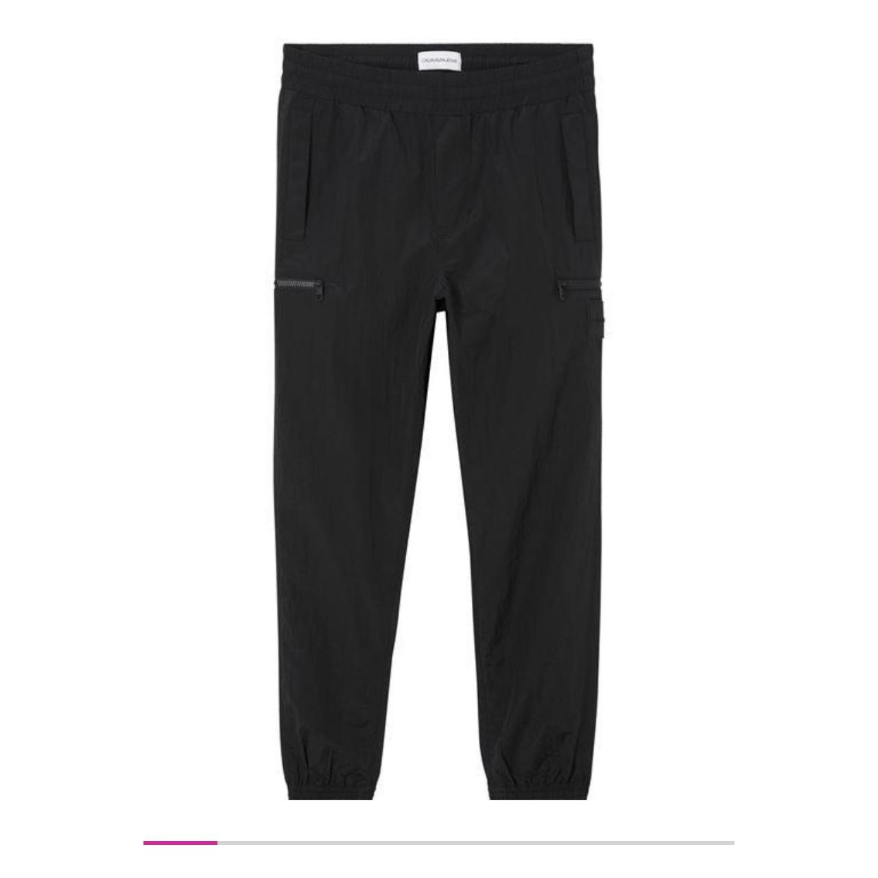 Calvin Klein Jeans Ripstop Jogging Pants open to... - Depop