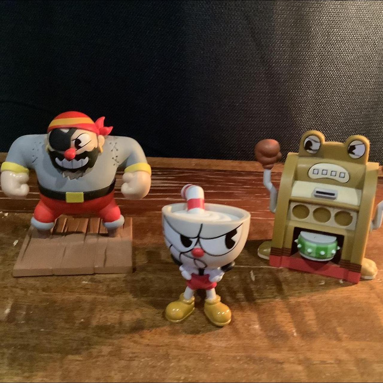 Lot of three Cuphead Mystery Blind Box Mini Figures.... - Depop