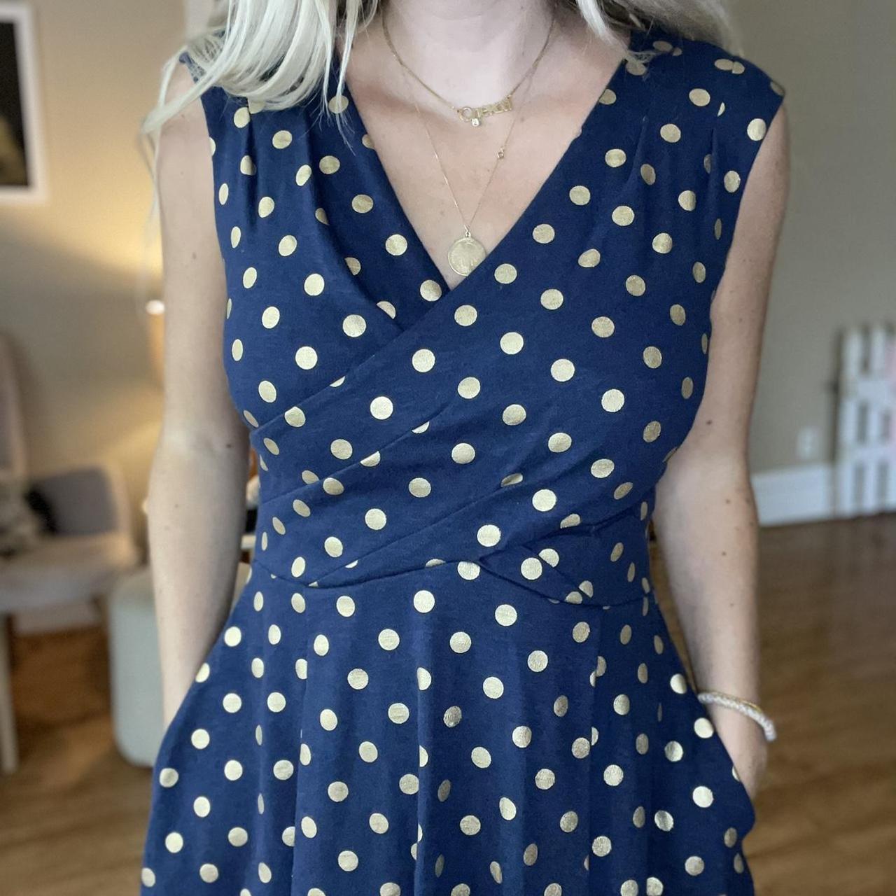 maeve polka dot dress