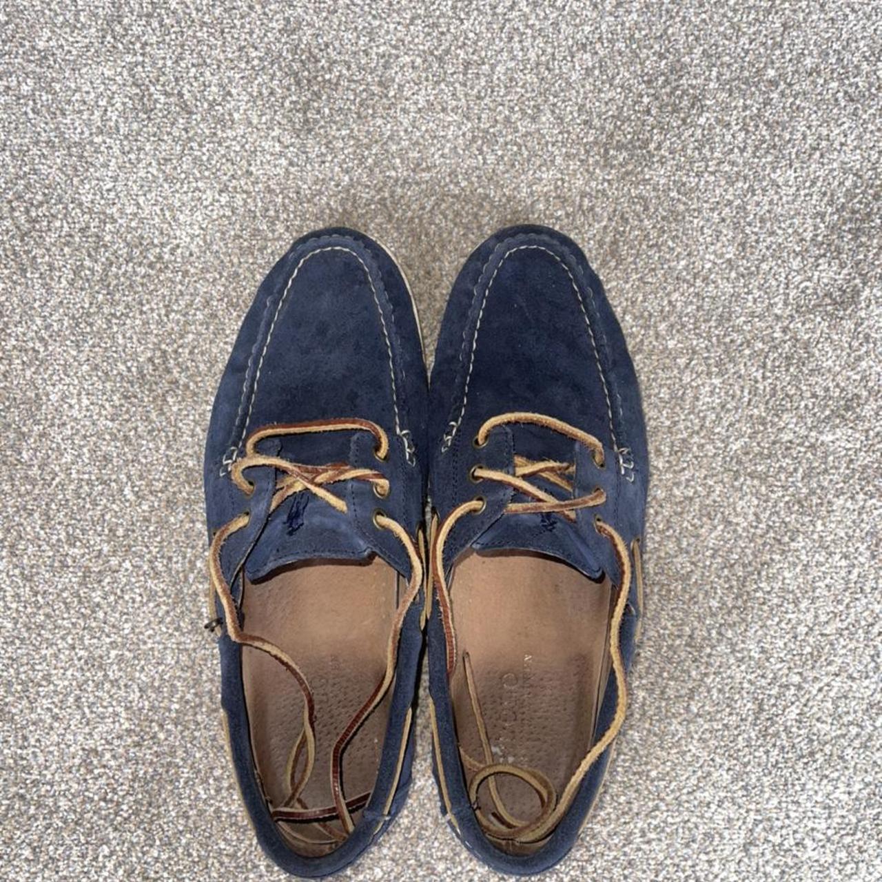 Polo Ralph Lauren Men's Navy Boat-shoes 