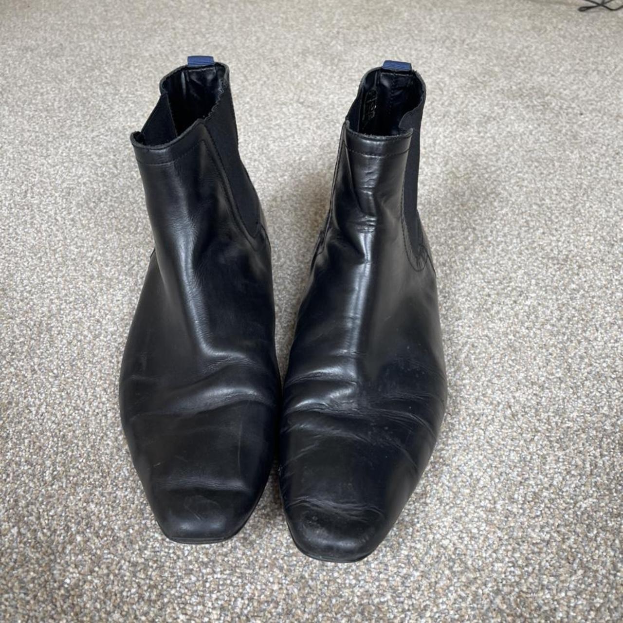 Mens Black Chelsea boots #KurtGeiger #Chelsea - Depop