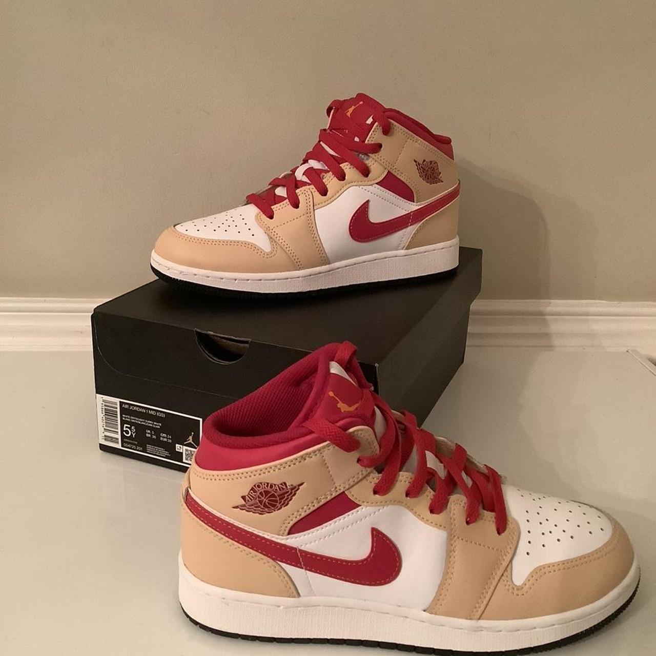 air jordan 1 mid youth 6.5