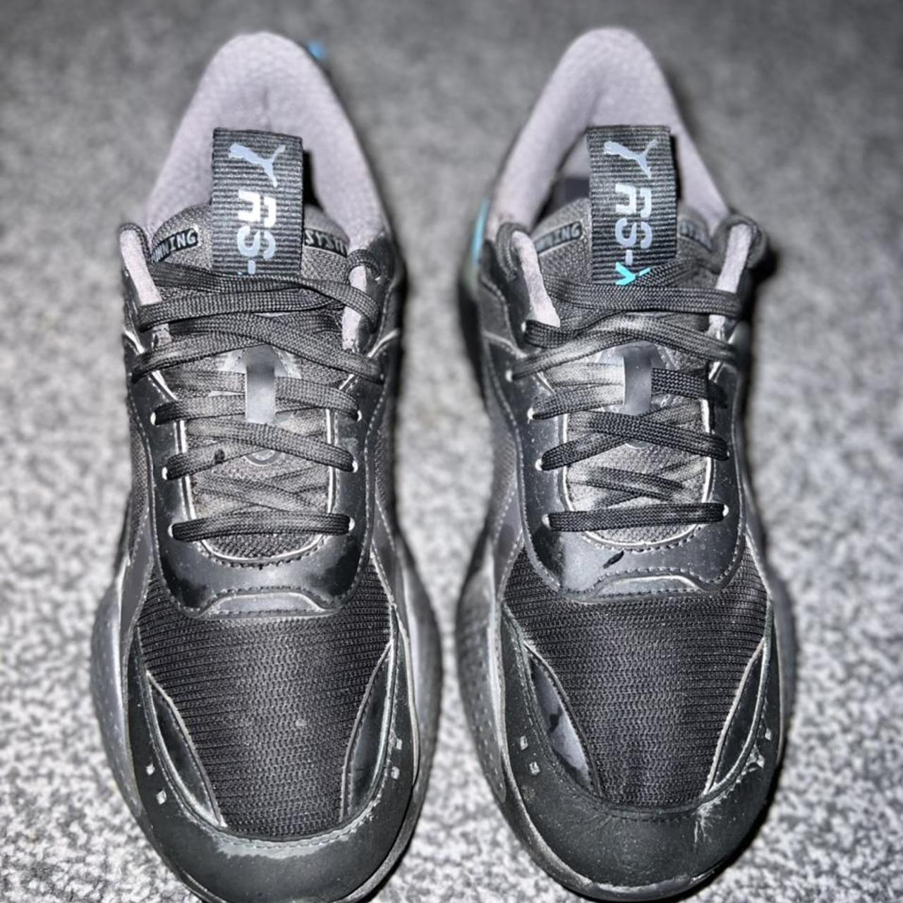 Mens Puma RSX UK SIZE 8. Black&Blue #Mens #Size8... - Depop