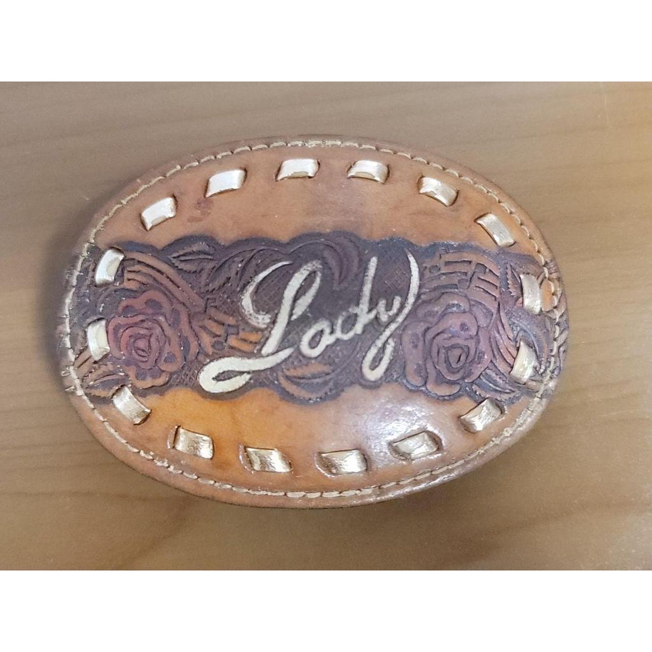 Kenny Rogers Lady Belt Buckle Western Bohemian... Depop