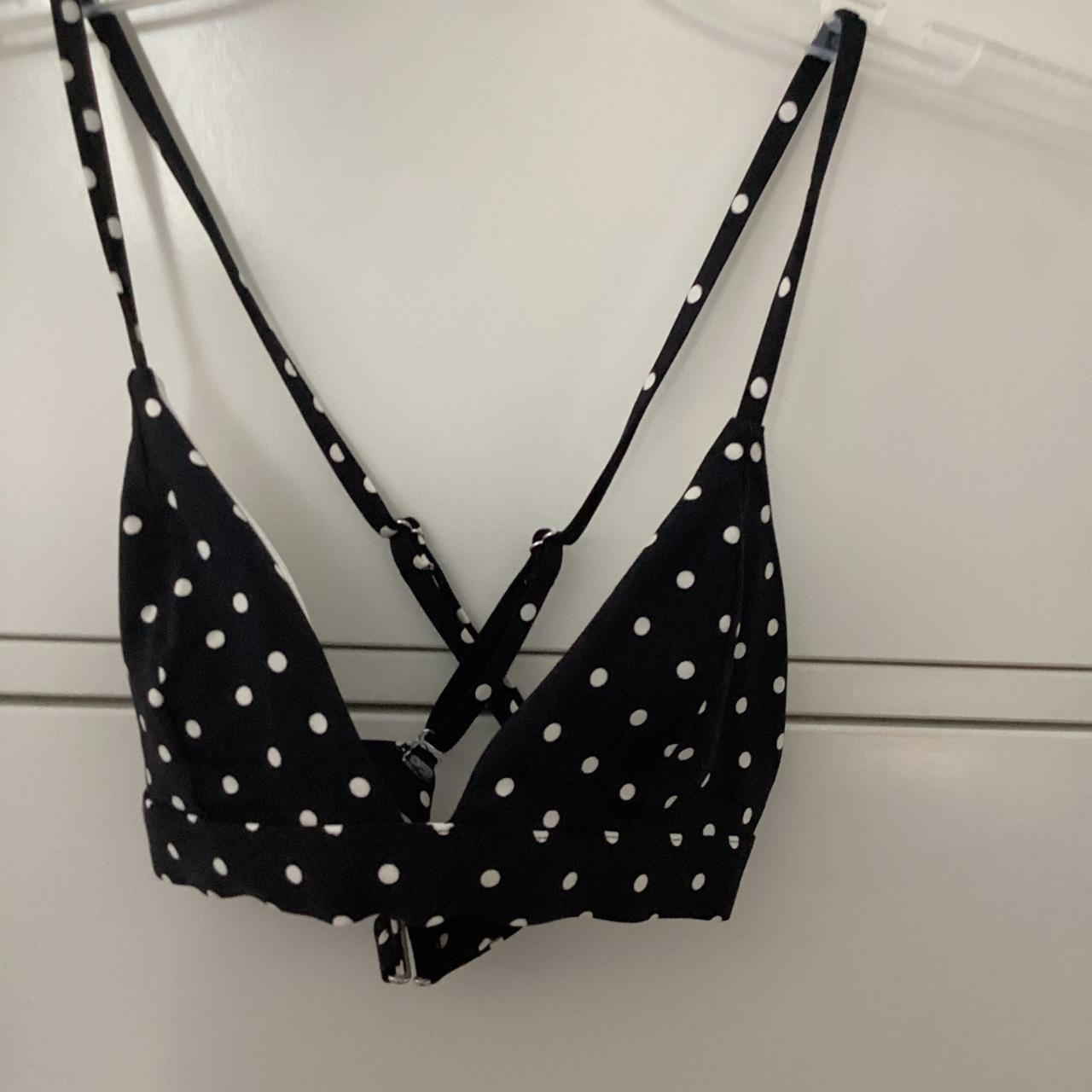 H&M Men's Black and White Bikiniandtankinitops Depop