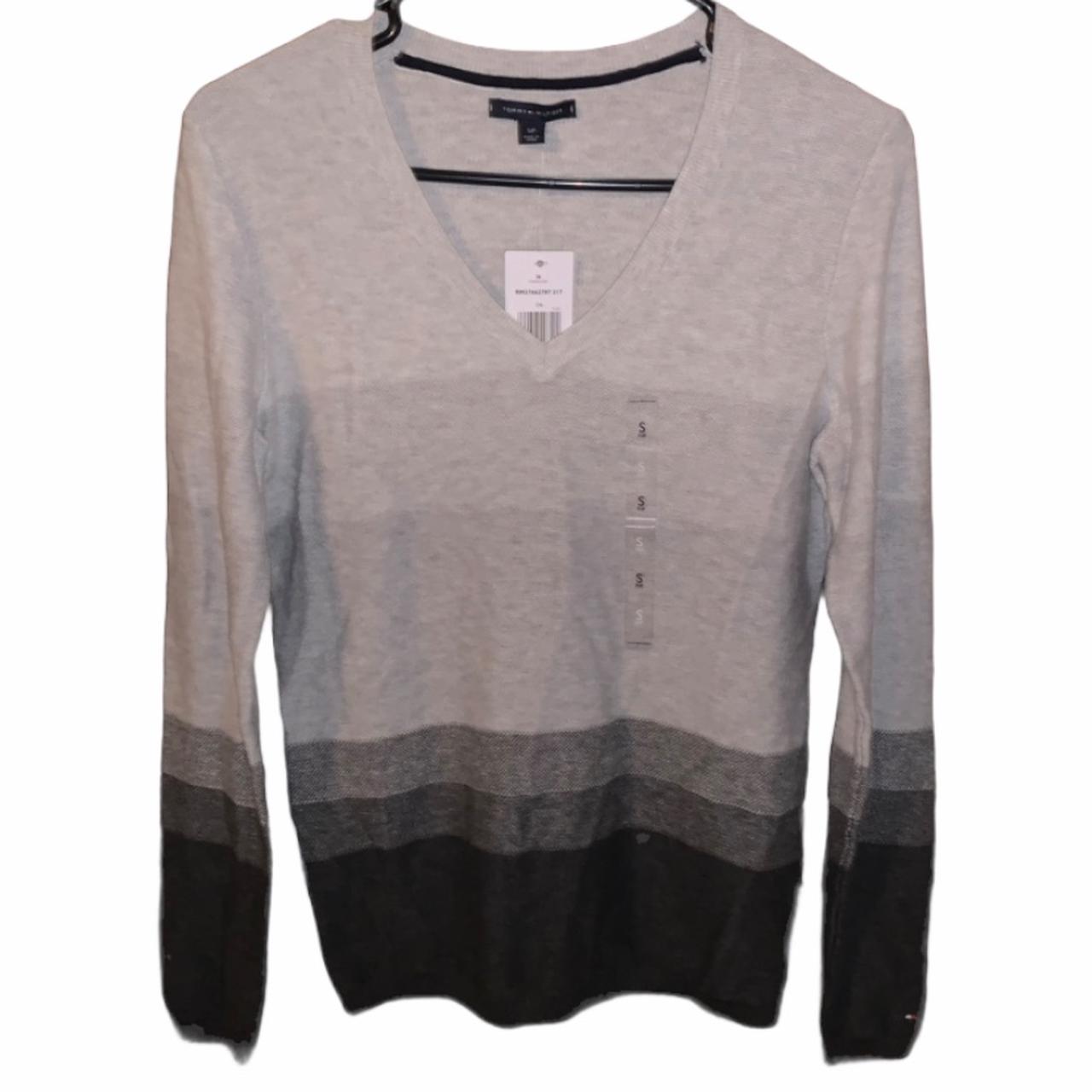 Tommy hilfiger 2025 grey jumper womens