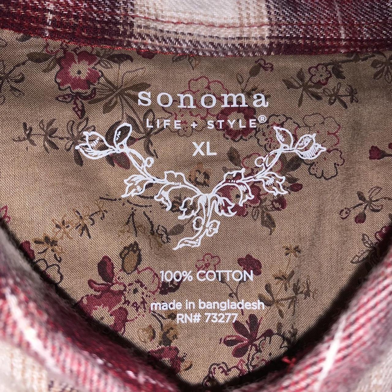 sonoma life style rn 73277 shirt