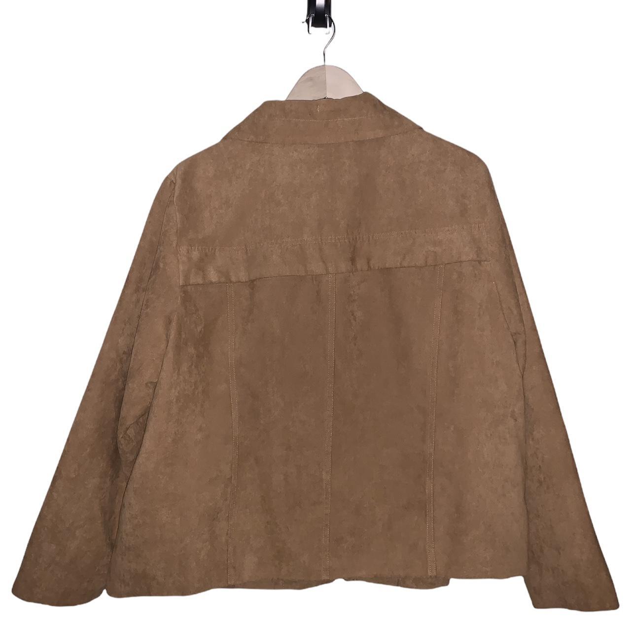 Product Image 2 - Brown Faux Suede Lightweight Jacket