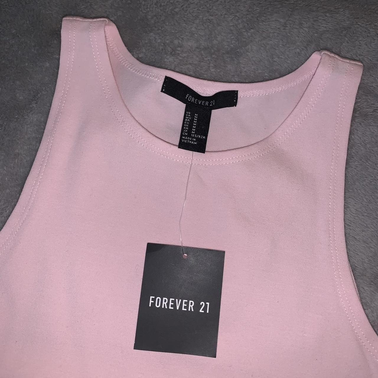 Forever 21 Pink 1980 Baseball Jersey Size: L (fits - Depop