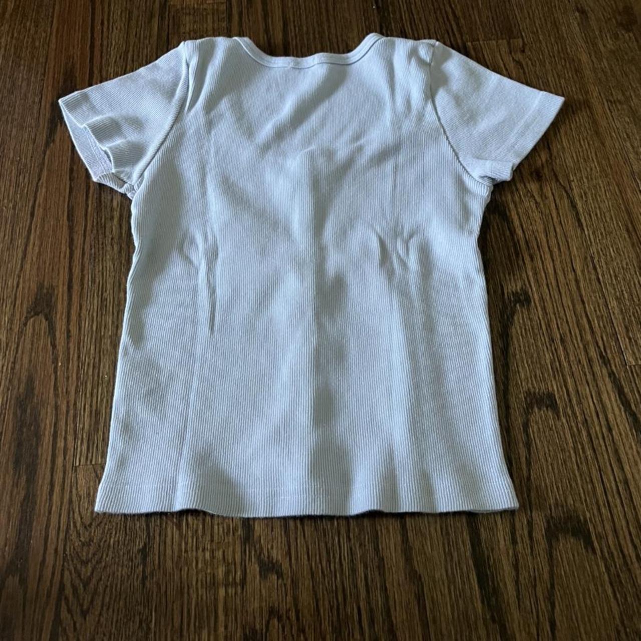 brandy melville zelly top - blue - Depop