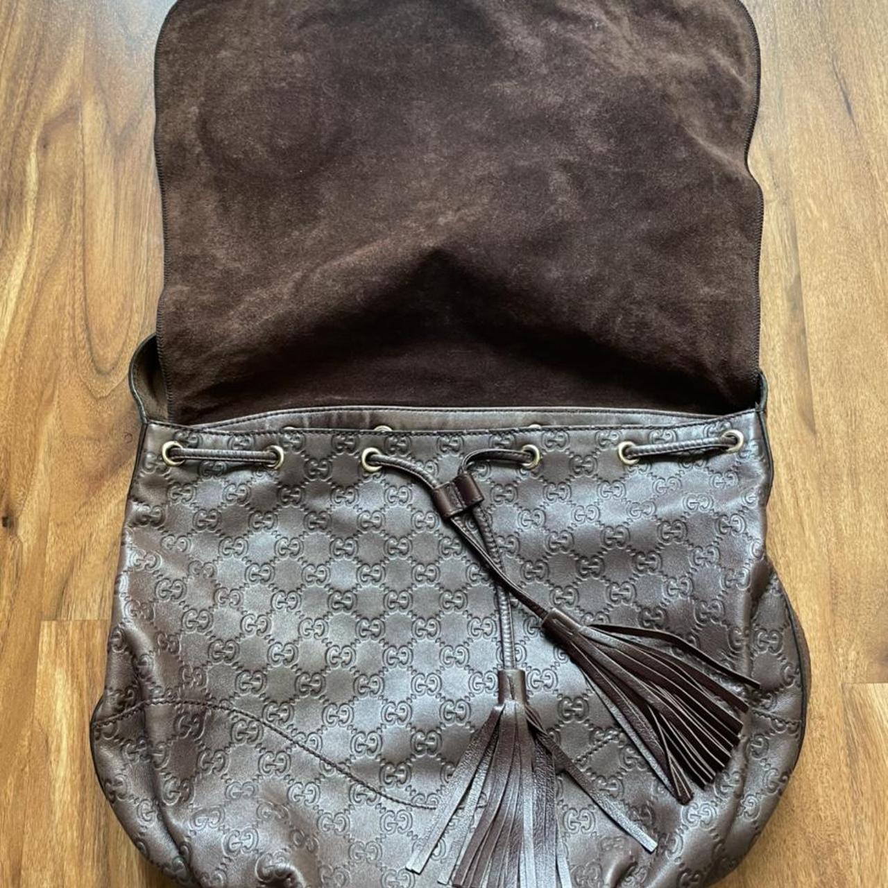 systematic microscope Belong Gucci Guccissima Leather Tribeca Messenger Bag.... - Depop