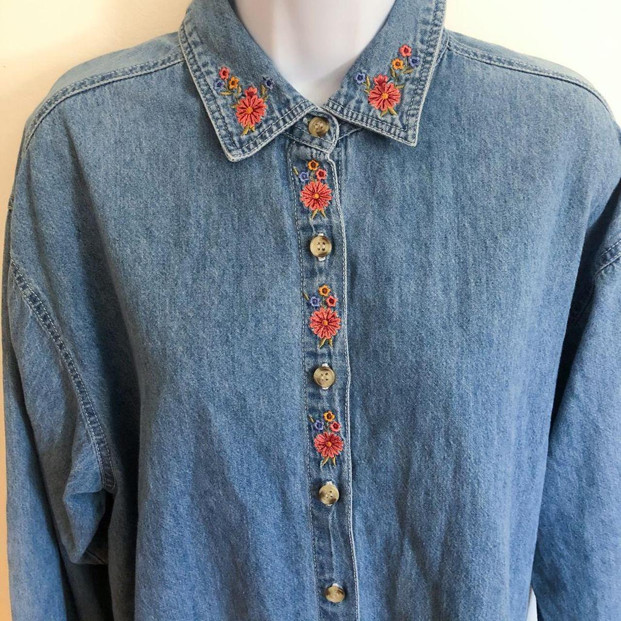 Product Image 2 - 90s Basic Edition denim embroidered