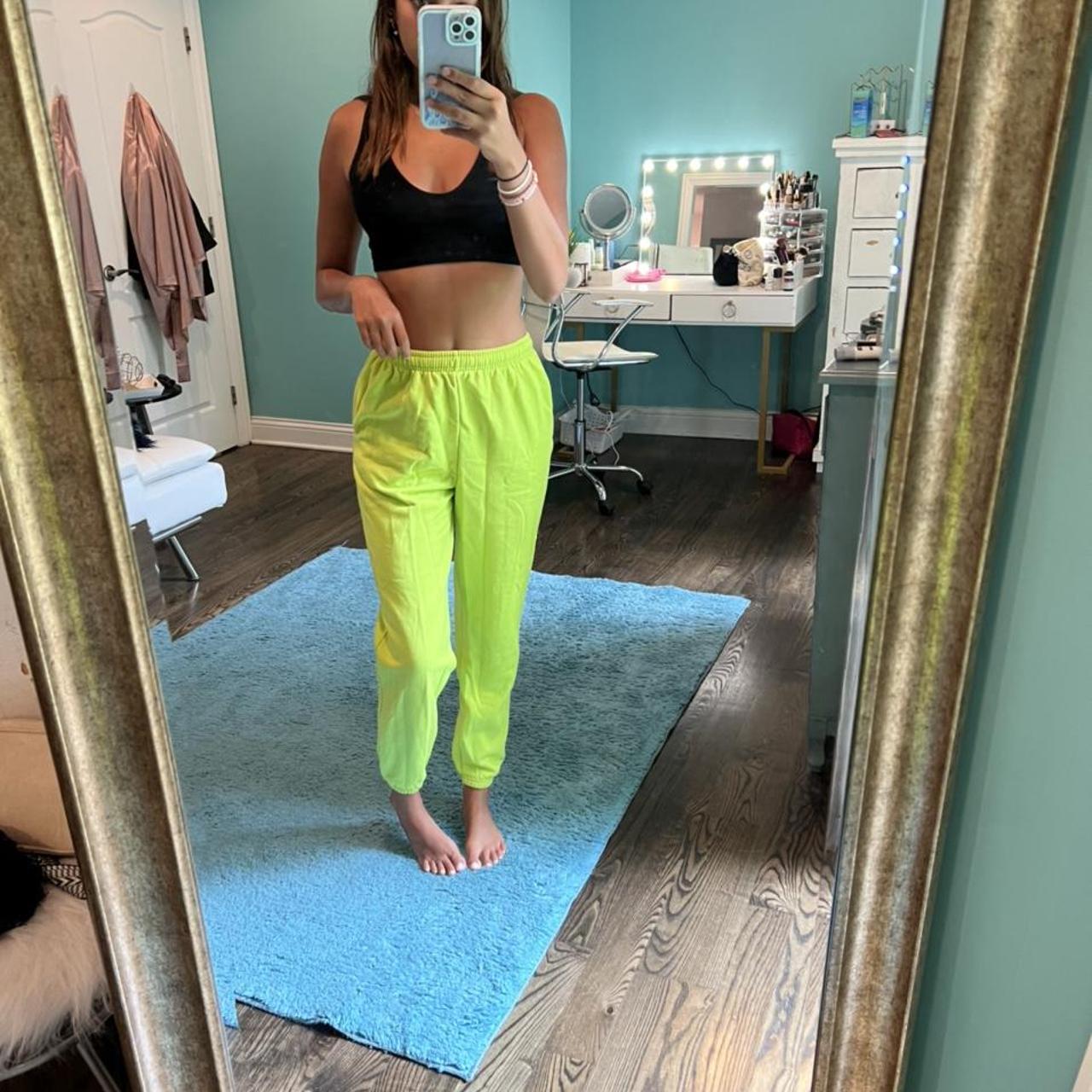 Plt discount green joggers