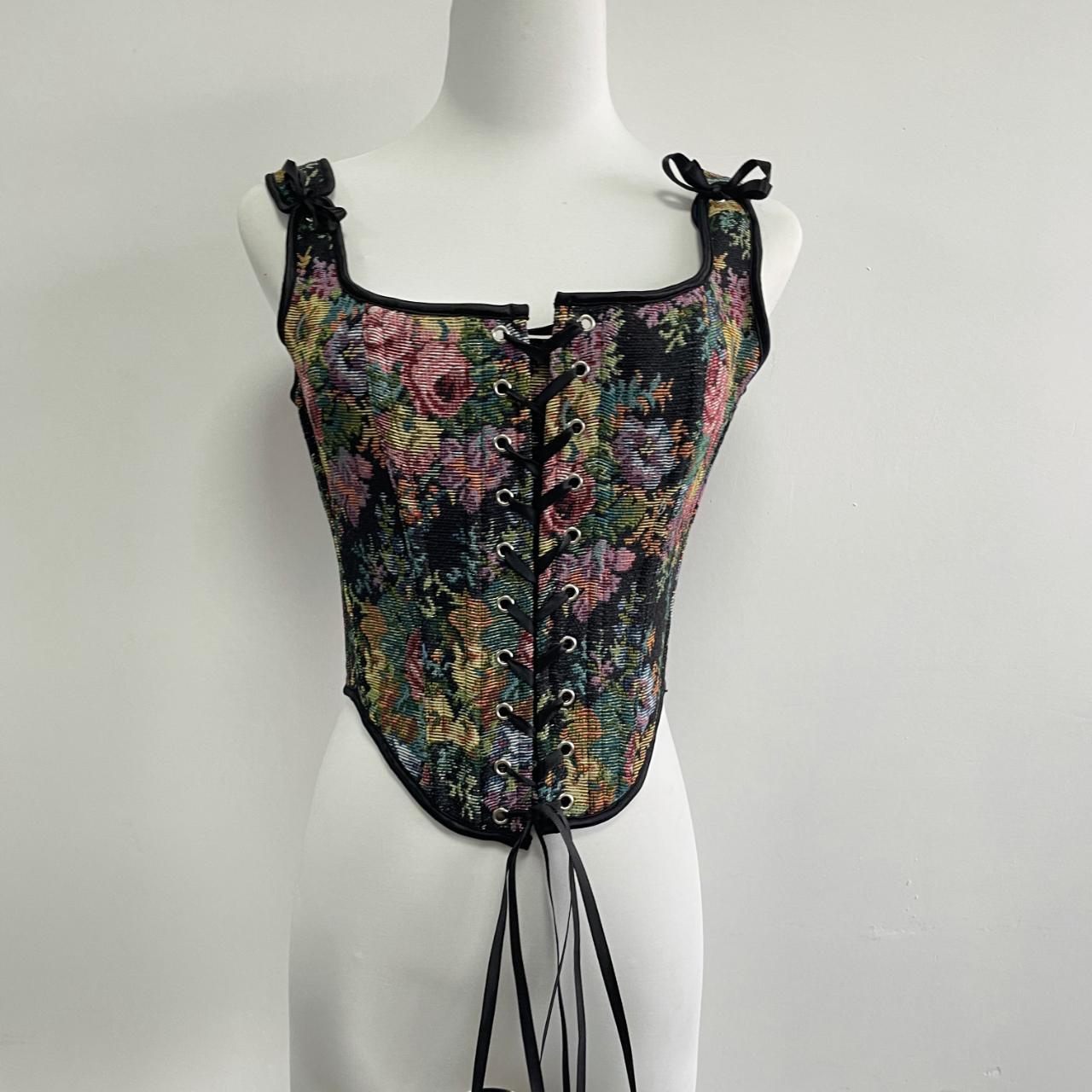 Retro Cute Corset XXSWaist 2022'' Bust2830" Depop