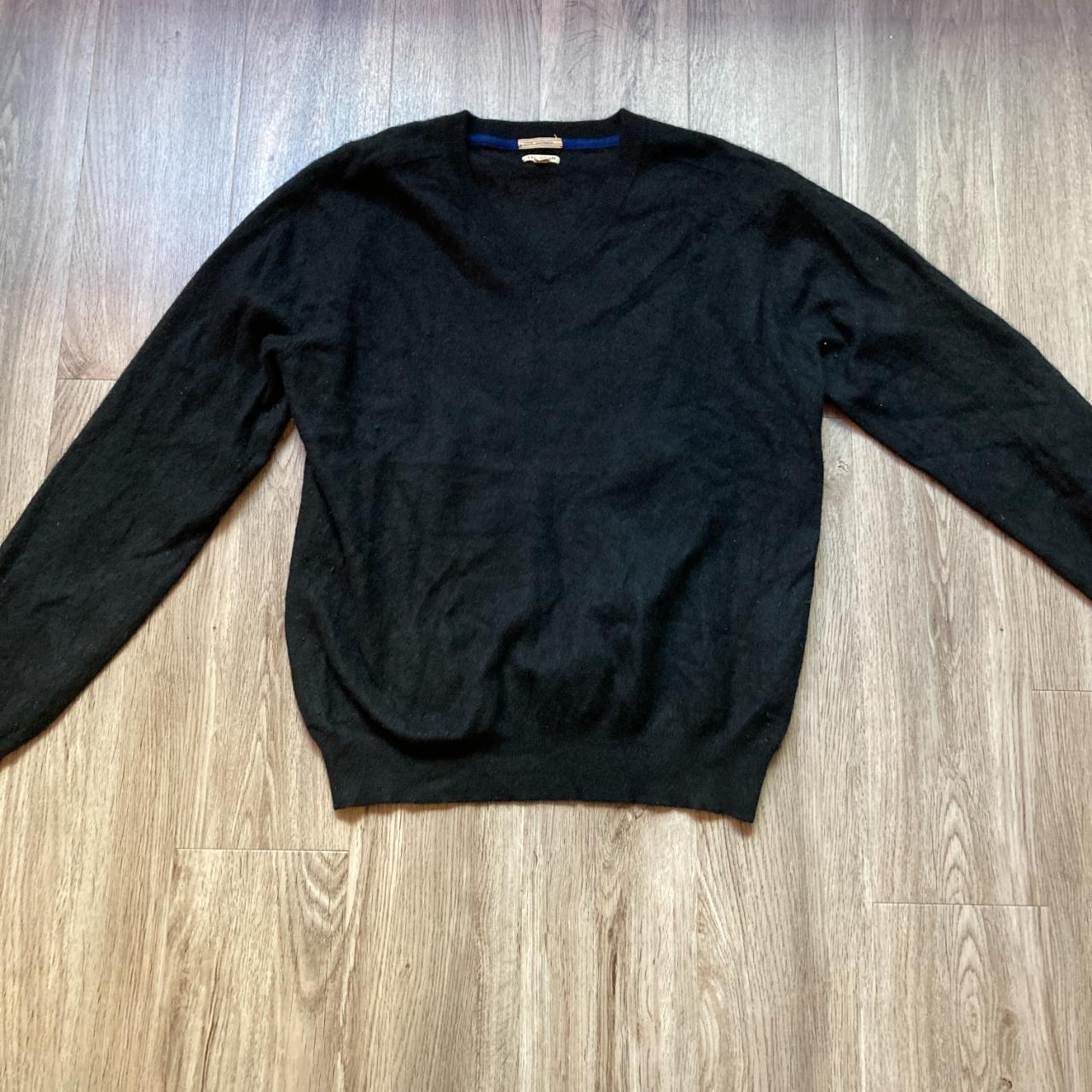 Tommy Hilfiger Men's Black Jumper | Depop