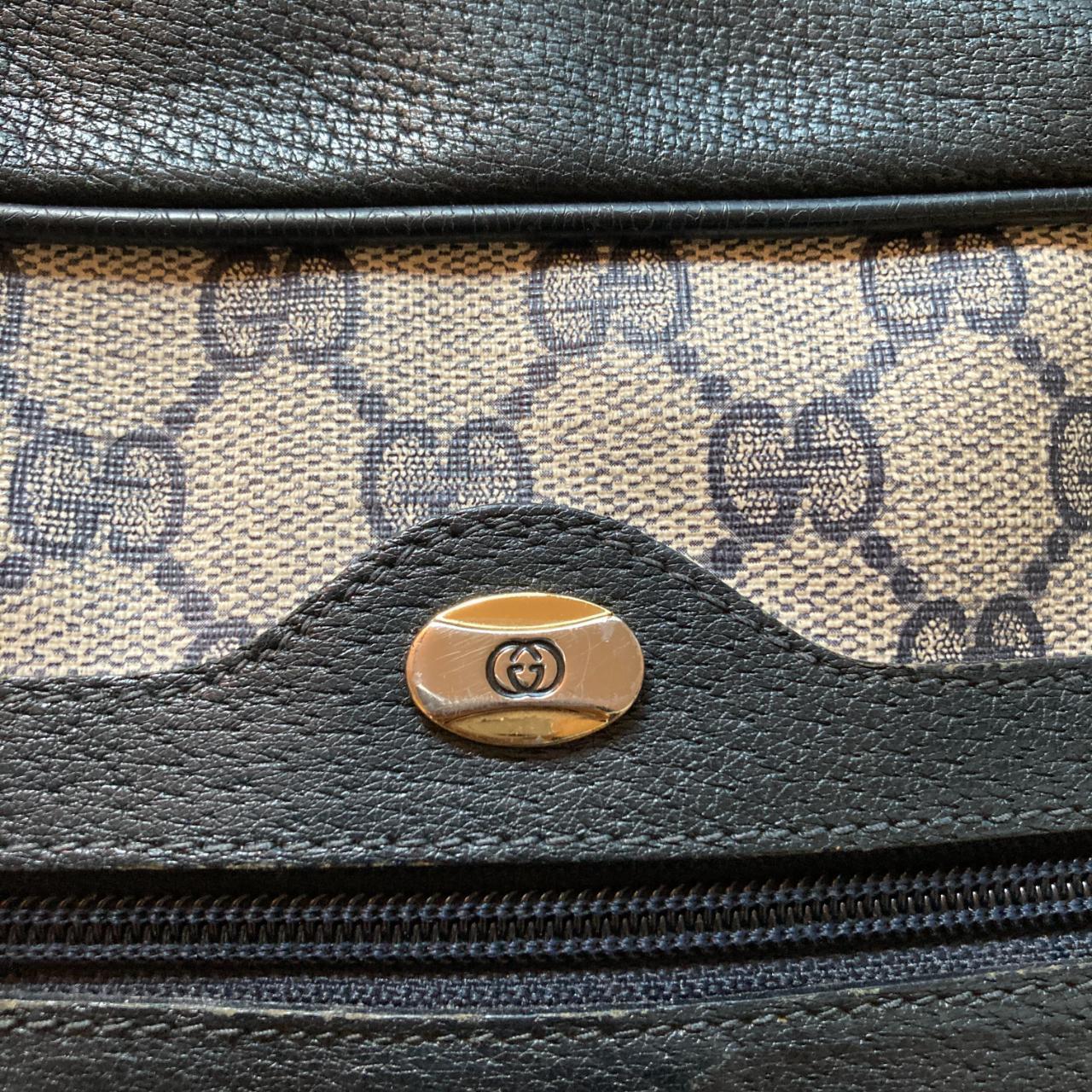 Gucci Vintage Ophidia Black Crossbody Bag; gently... Depop