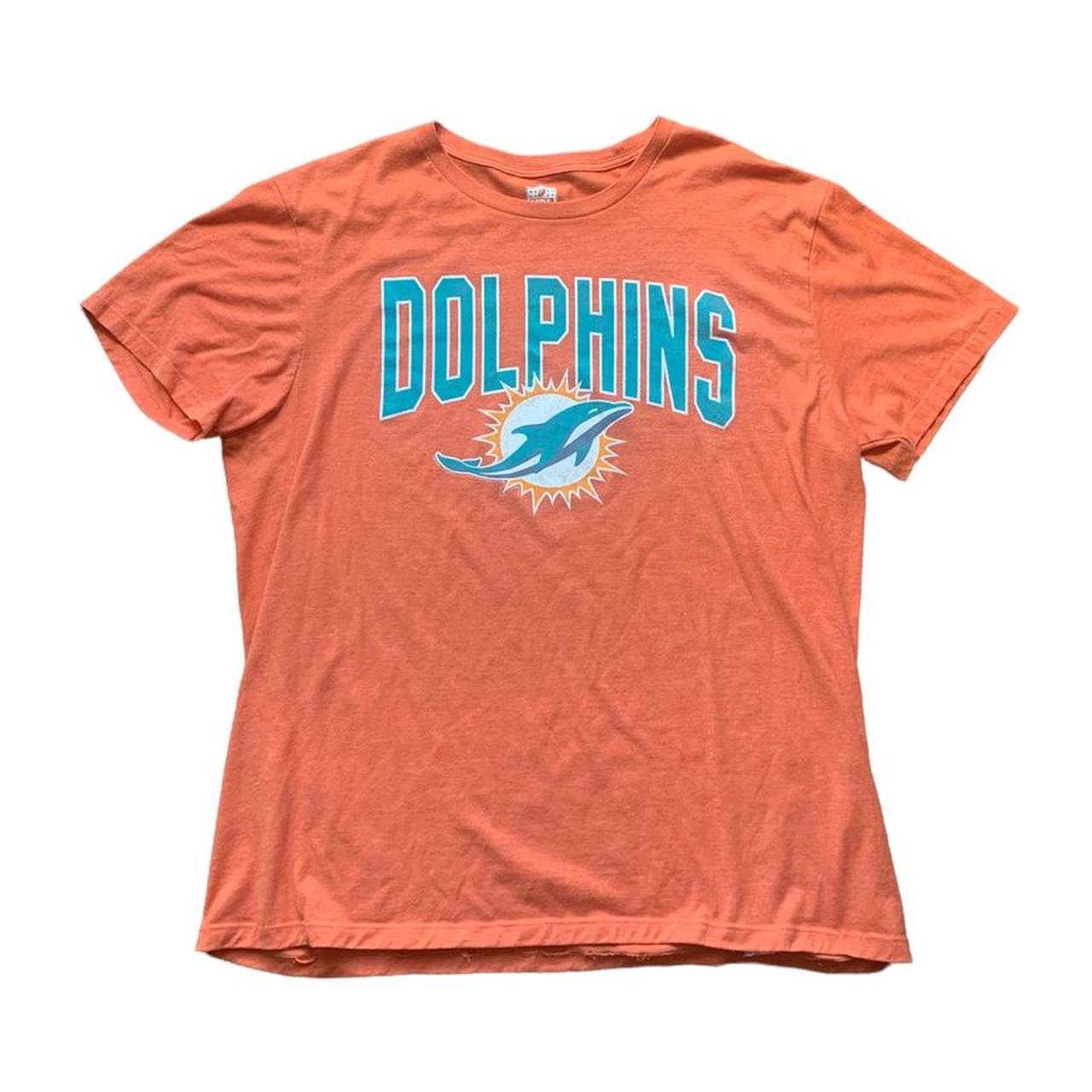 Miami Dolphins thermal t shirt Size XL Great - Depop