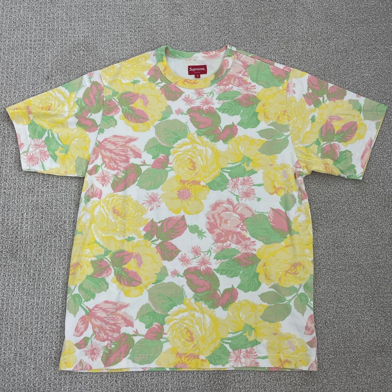 Supreme cheap flower tee