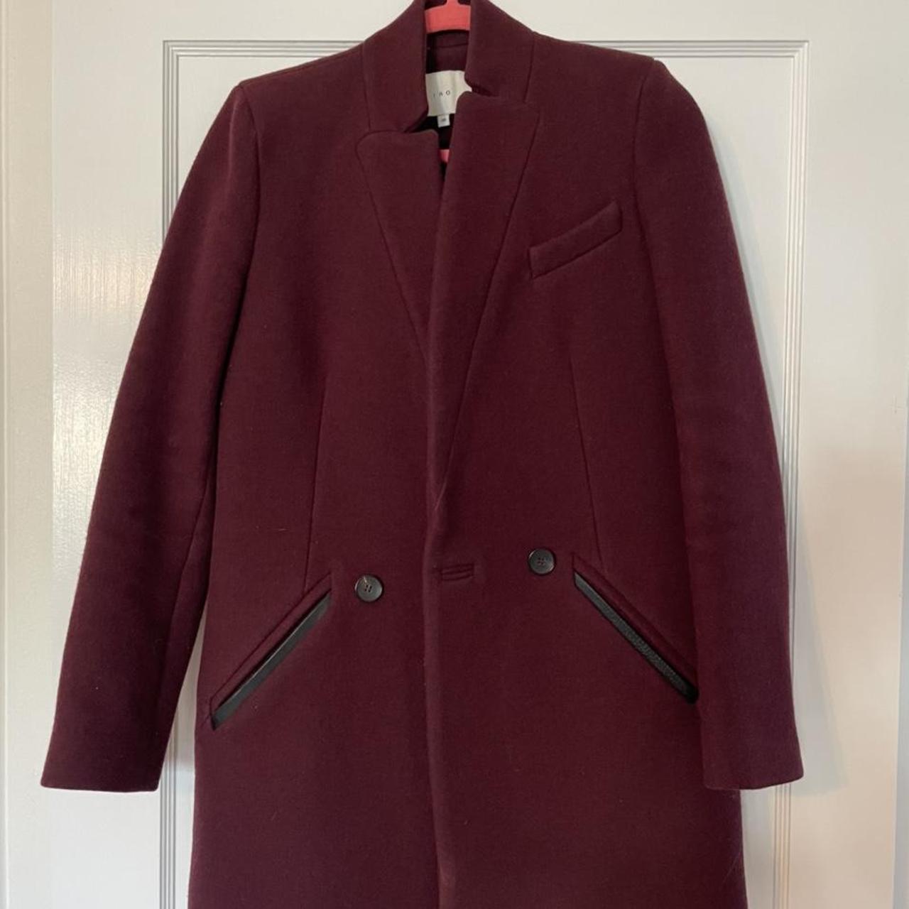 IRO Women's Burgundy Coat