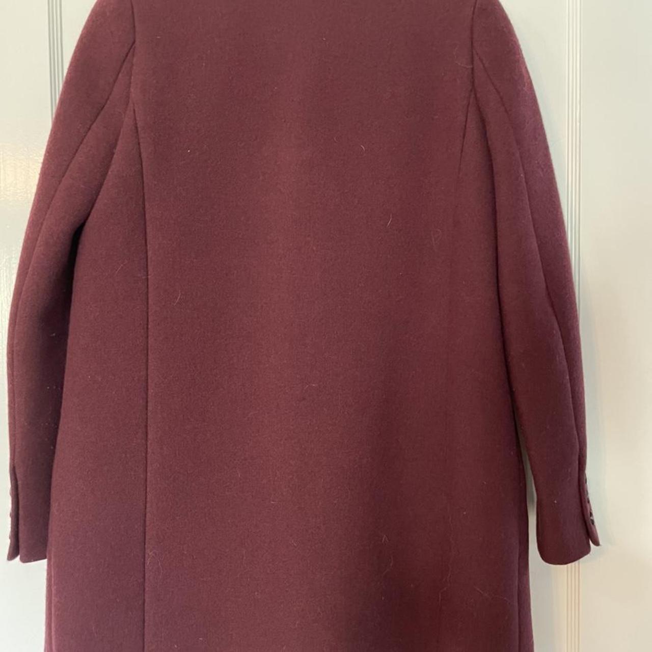 IRO Women's Burgundy Coat (2)