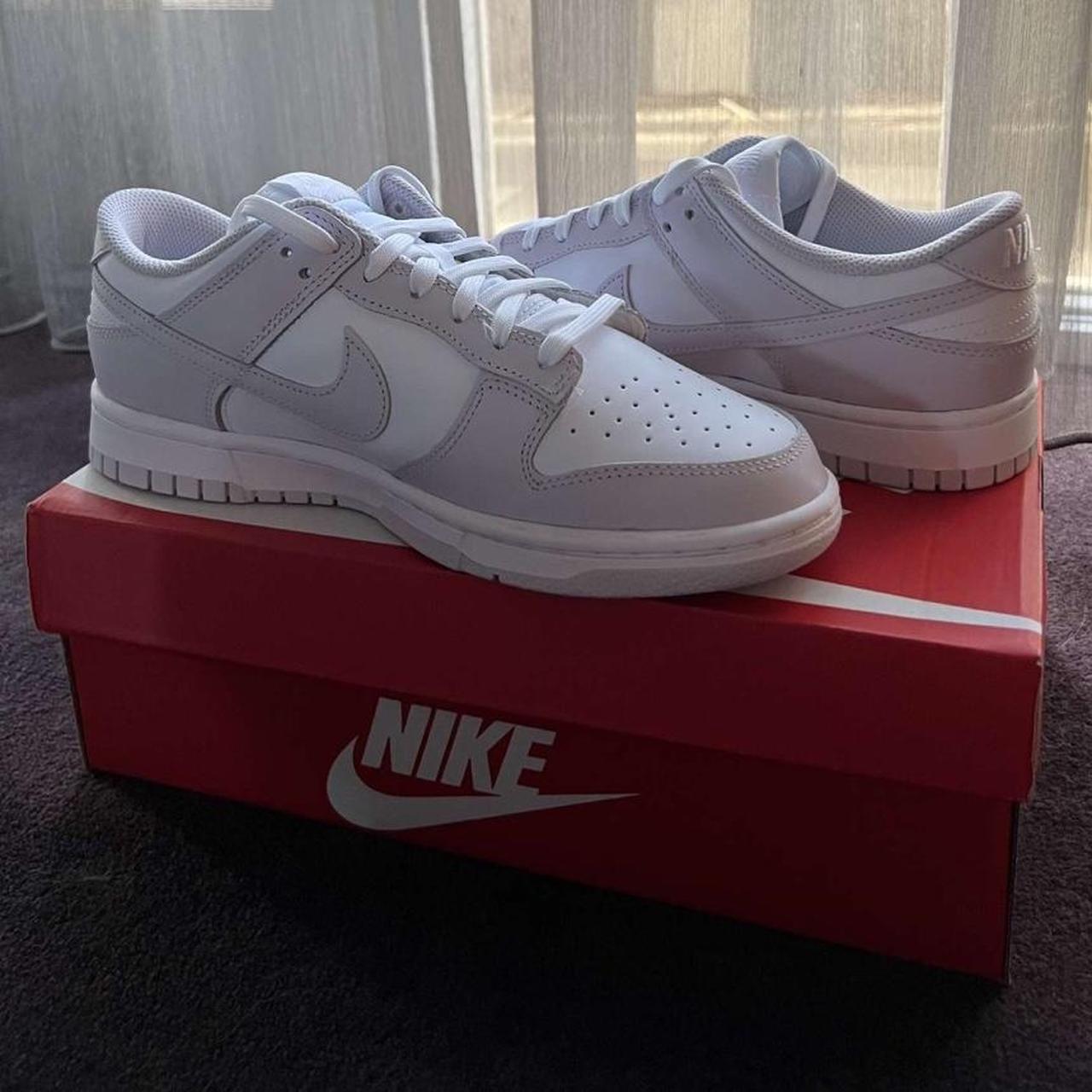 unbleached lilac dunks