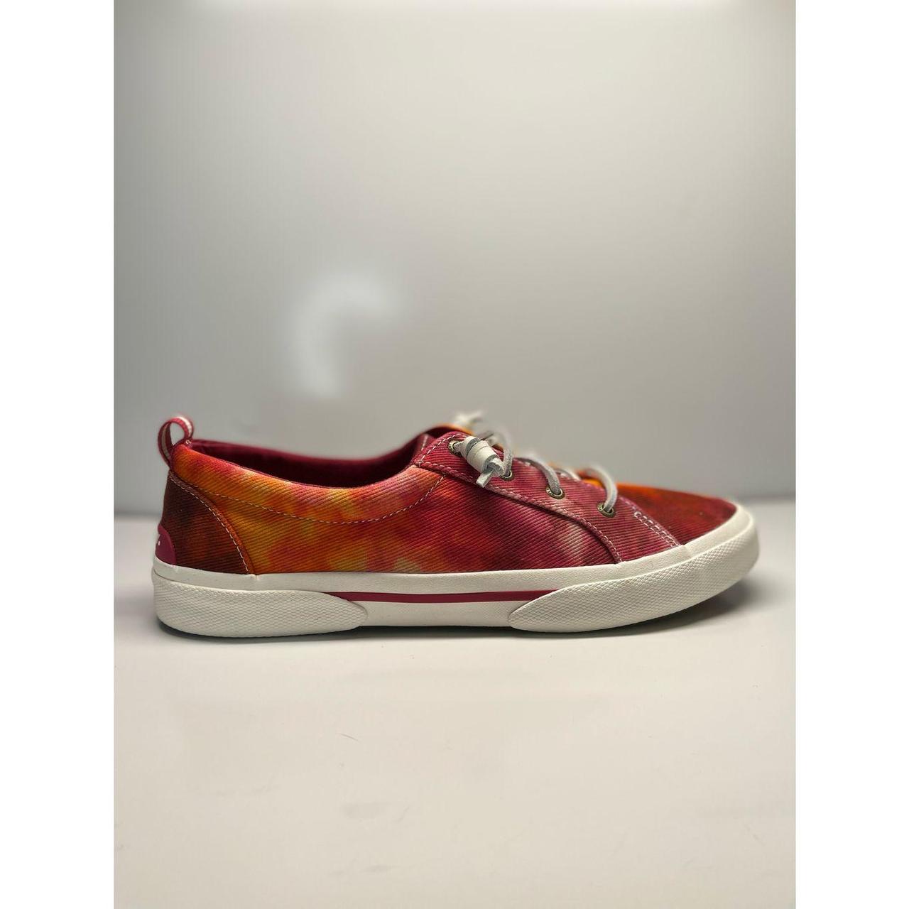 Sperry Women's Orange and Red Loafers (2)