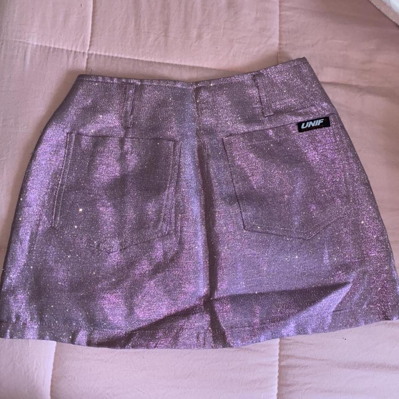 unif glitter skirt