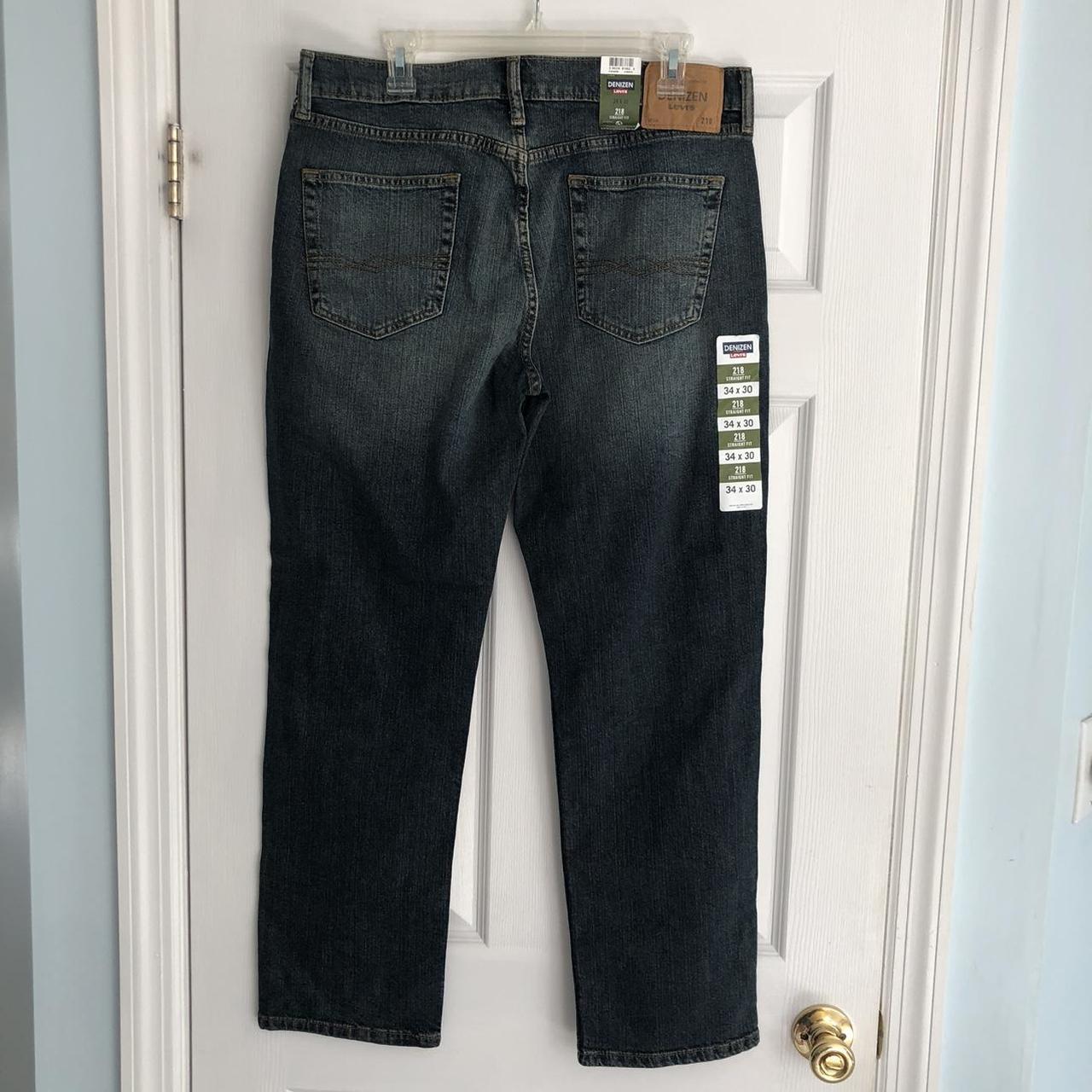 NWT modern denizen Levi’s 218 jeans with faded knees... - Depop