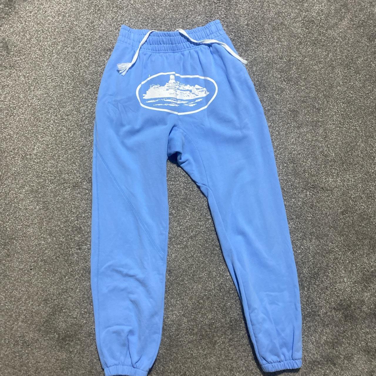 baby blue cortiez joggers have been wore twice but... - Depop