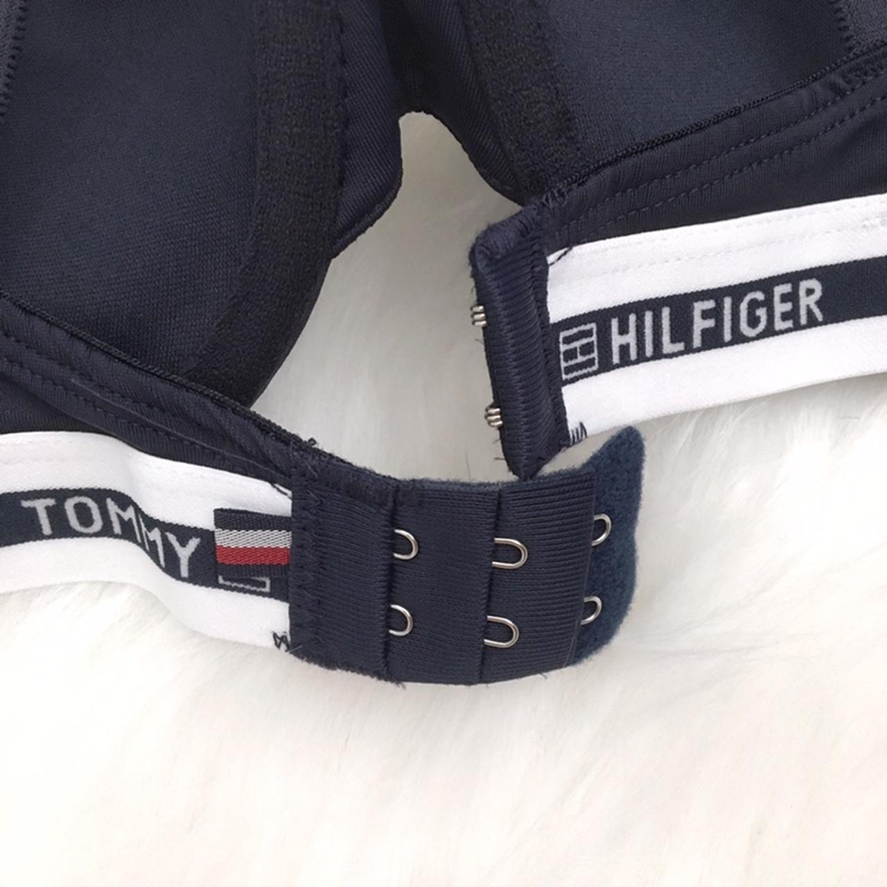 Tommy Hilfiger Navy Blue Classic Tee Push-Up - Depop