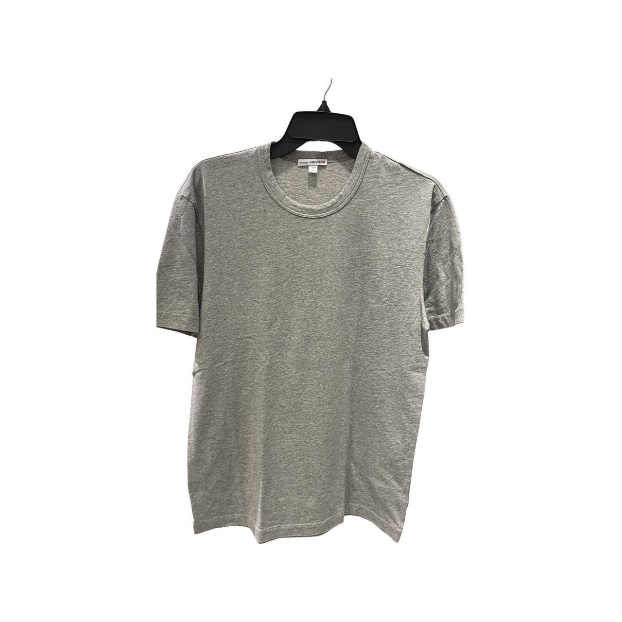 James Perse Men's Grey and Silver T-shirt (2)