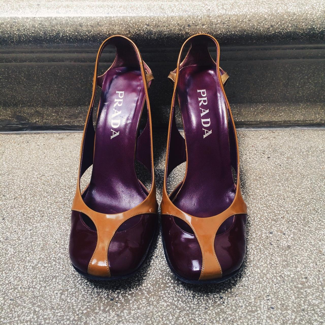 Scarpe prada outlet viola