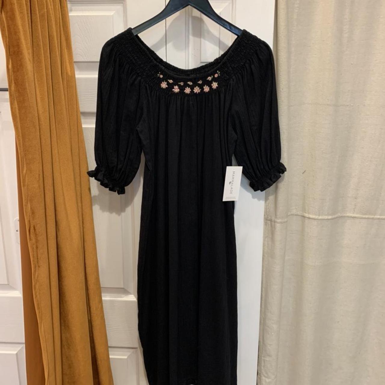 Tach Clothing Women's Black Dress Depop