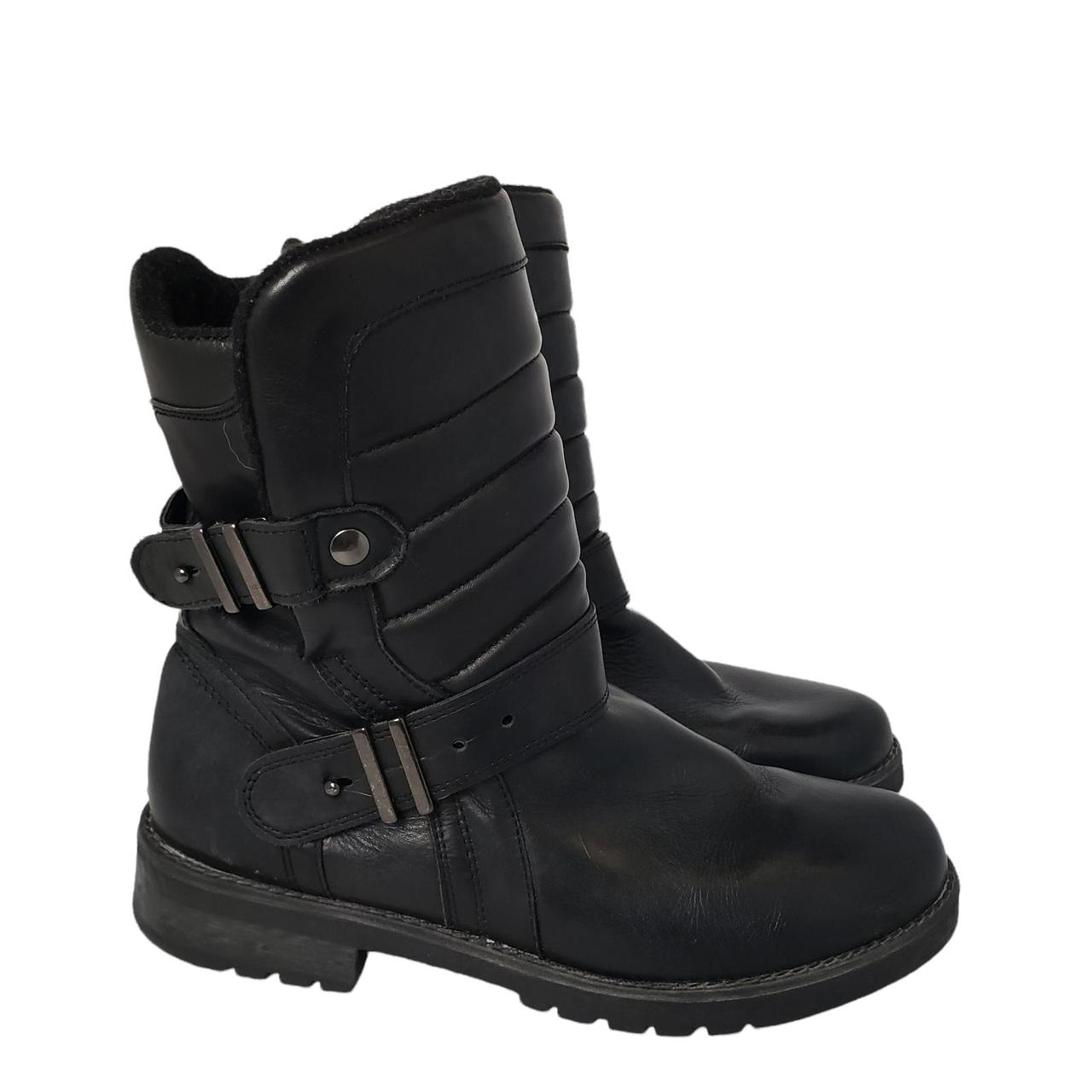 Product Image 1 - Moto Biker Chick Leather Boots