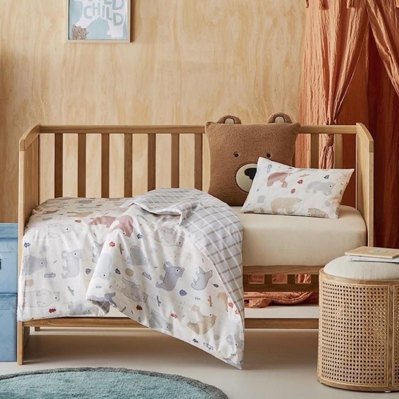 Adairs baby bedding cot package Includes 1 x cot... Depop