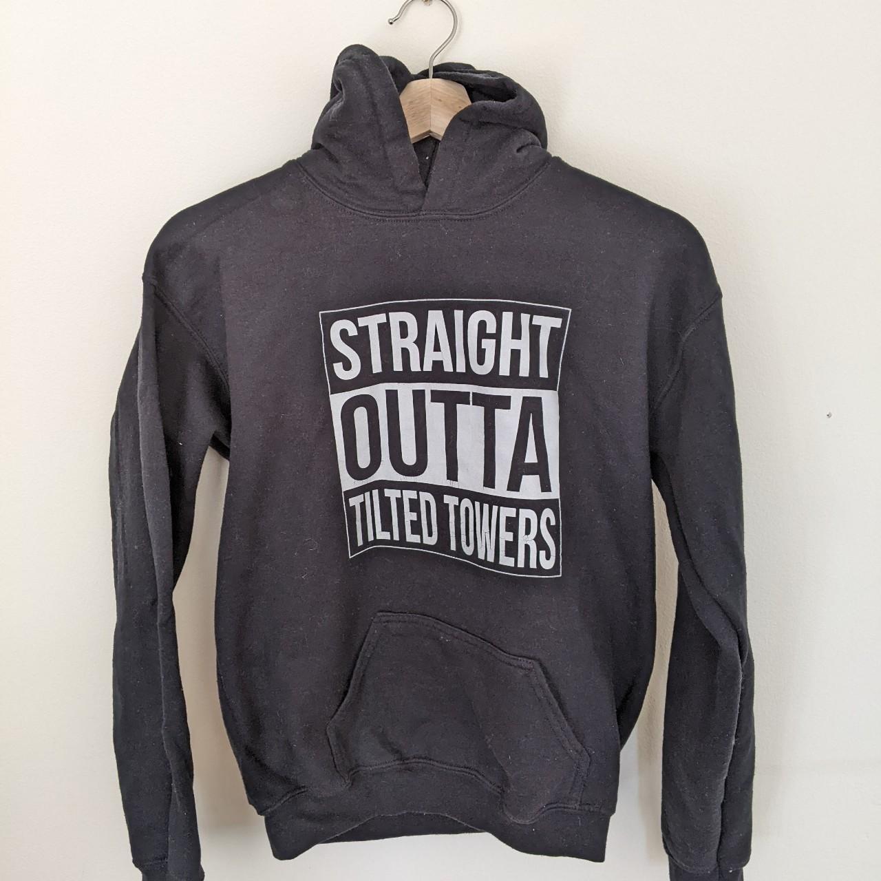 Black Vintage Straight Outta Cali | Pullover Hoodie